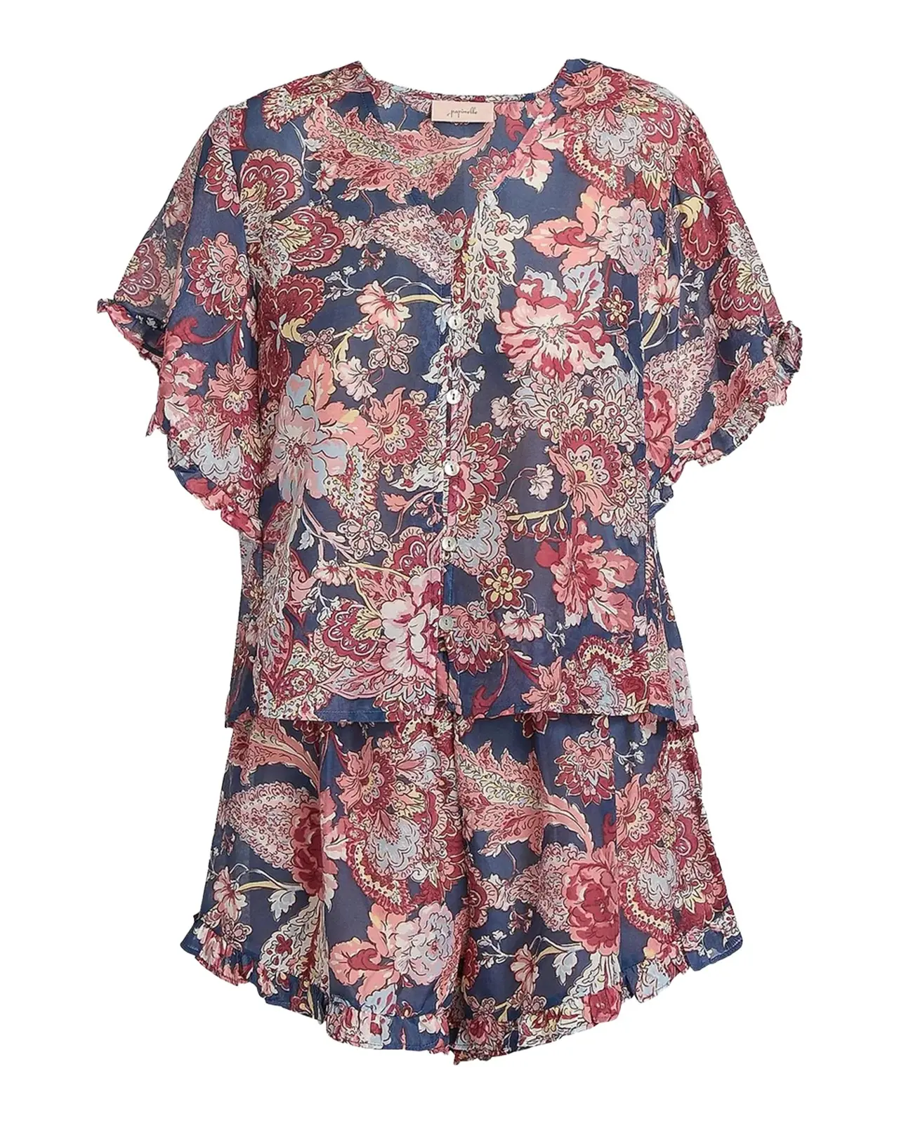 Ella Frill Boxer Pajamas Ella Frill Boxer Pajamas