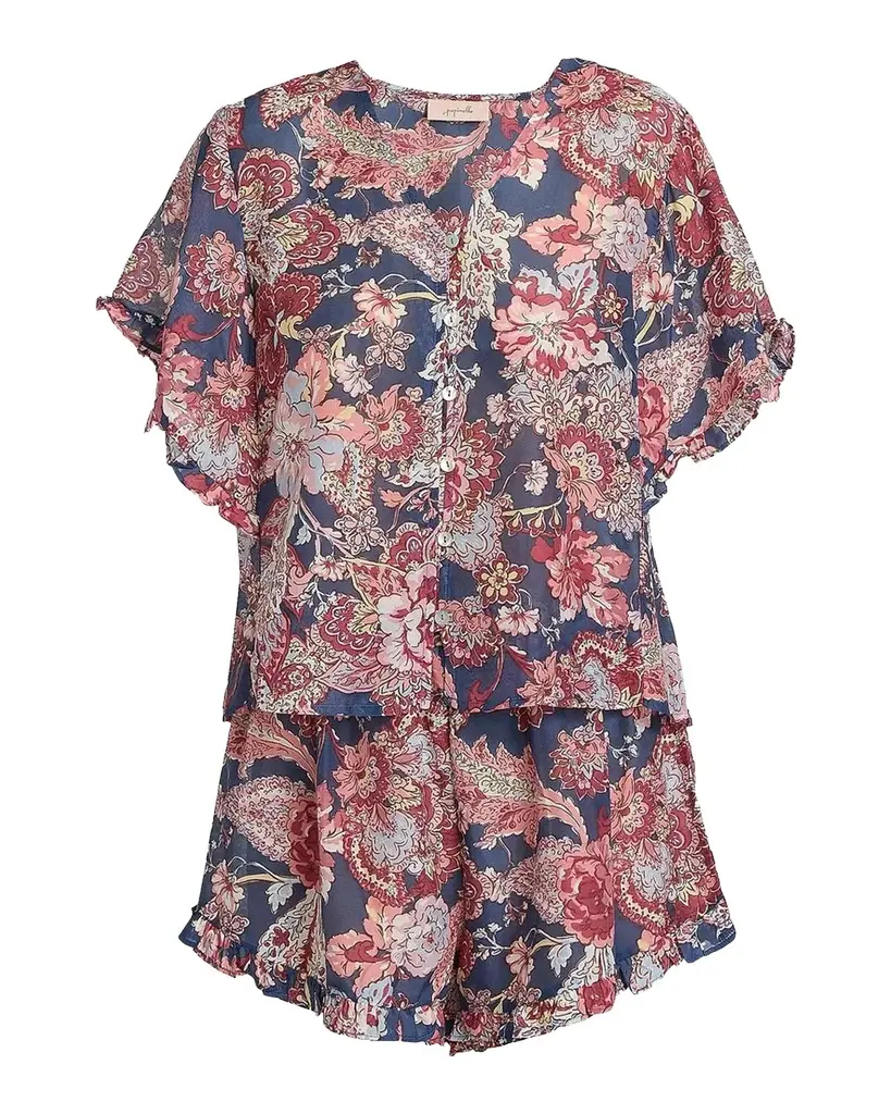 Ella Frill Boxer Pajamas Ella Frill Boxer Pajamas