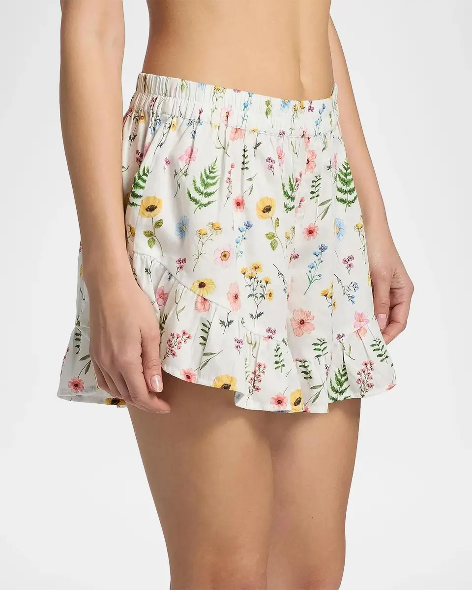 Papinelle Elodie Wildfloral Cotton Cami & Boxer Pajamas | Thumbnail 7 Papinelle Elodie Wildfloral Cotton Cami & Boxer Pajamas | Thumbnail 7