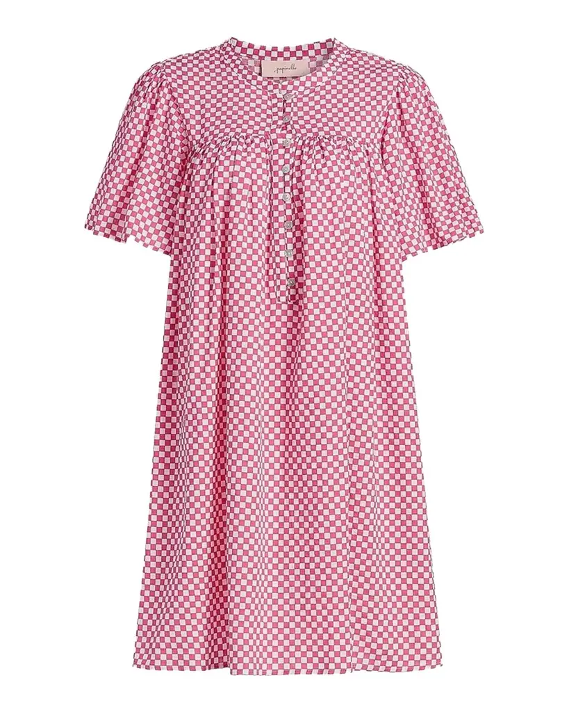 Papinelle Anais Checker Gathered Nightie