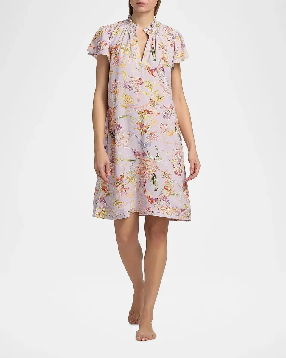 Papinelle Bailey Flutter-Sleeve Nightie | Thumbnail 2
