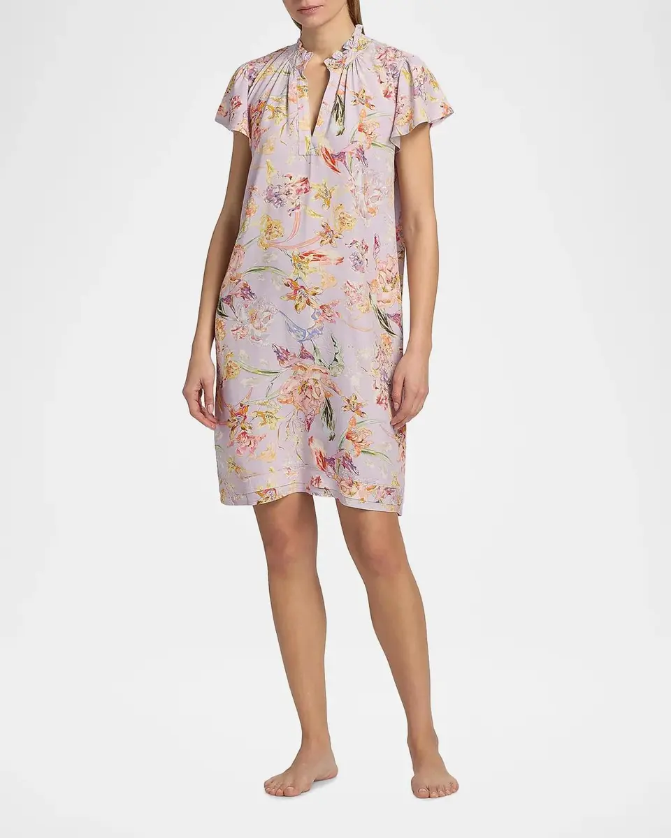 Papinelle Bailey Flutter-Sleeve Nightie | Thumbnail 4
