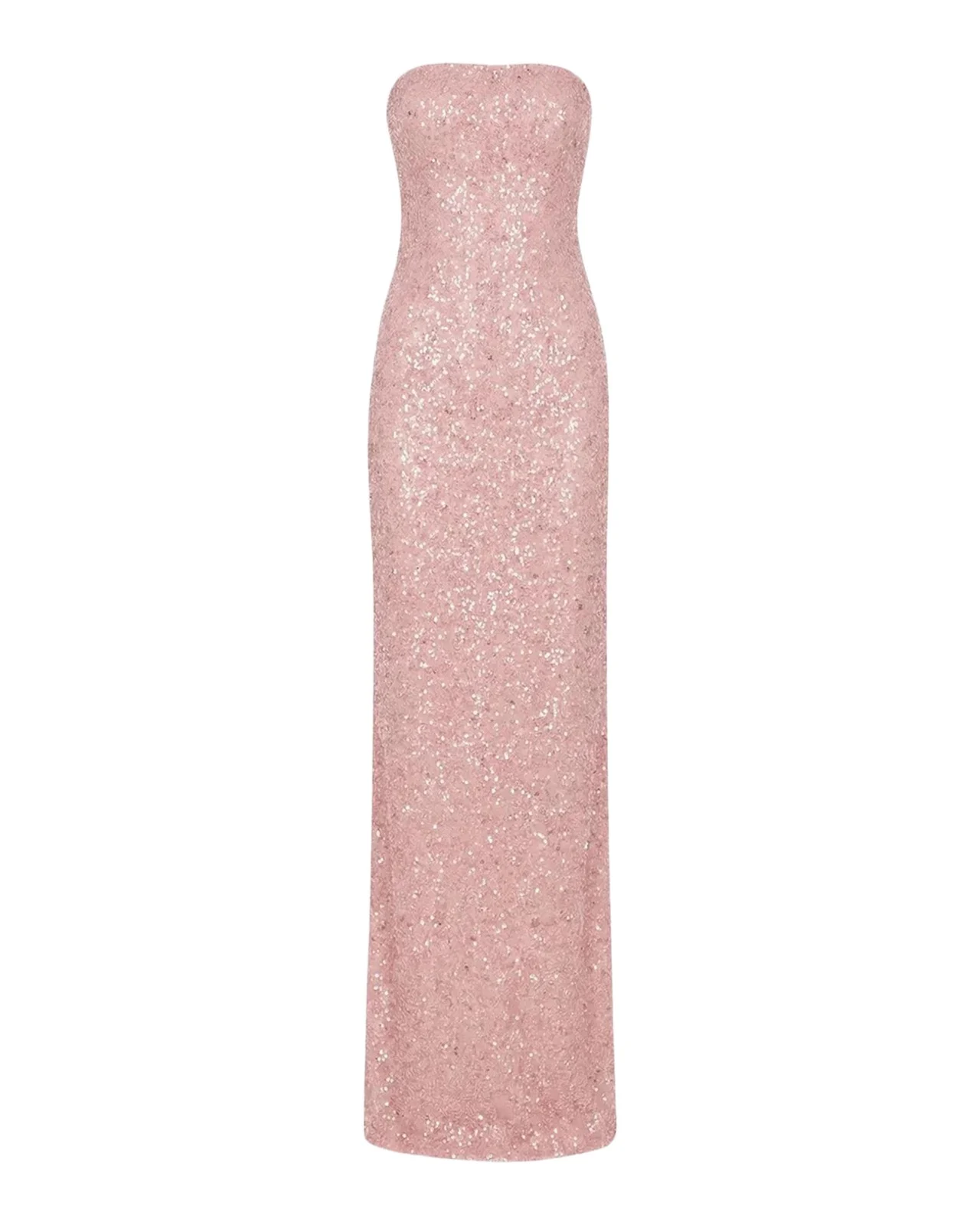 Nara Sequined Strapless Maxi Dress Nara Sequined Strapless Maxi Dress