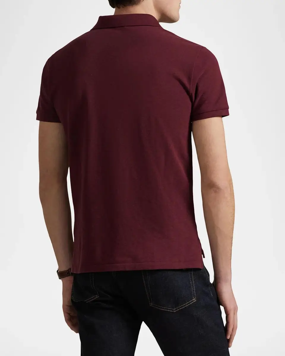 Polo Ralph Lauren Men's Basic Mesh Polo Shirt | Thumbnail 3 Polo Ralph Lauren Men's Basic Mesh Polo Shirt | Thumbnail 3