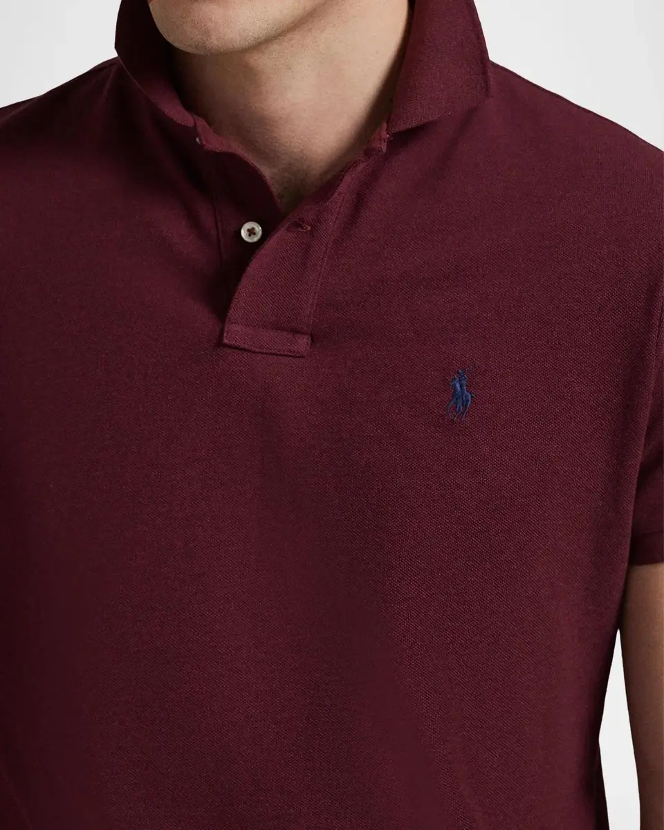 Polo Ralph Lauren Men's Basic Mesh Polo Shirt | Thumbnail 5 Polo Ralph Lauren Men's Basic Mesh Polo Shirt | Thumbnail 5