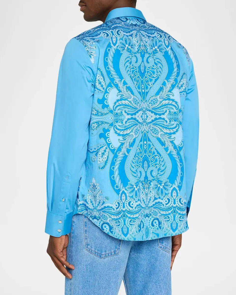 Robert Graham Men's Limited Edition J. Scott's World Long-Sleeve Button-Front Shirt | Thumbnail 3 Robert Graham Men's Limited Edition J. Scott's World Long-Sleeve Button-Front Shirt | Thumbnail 3