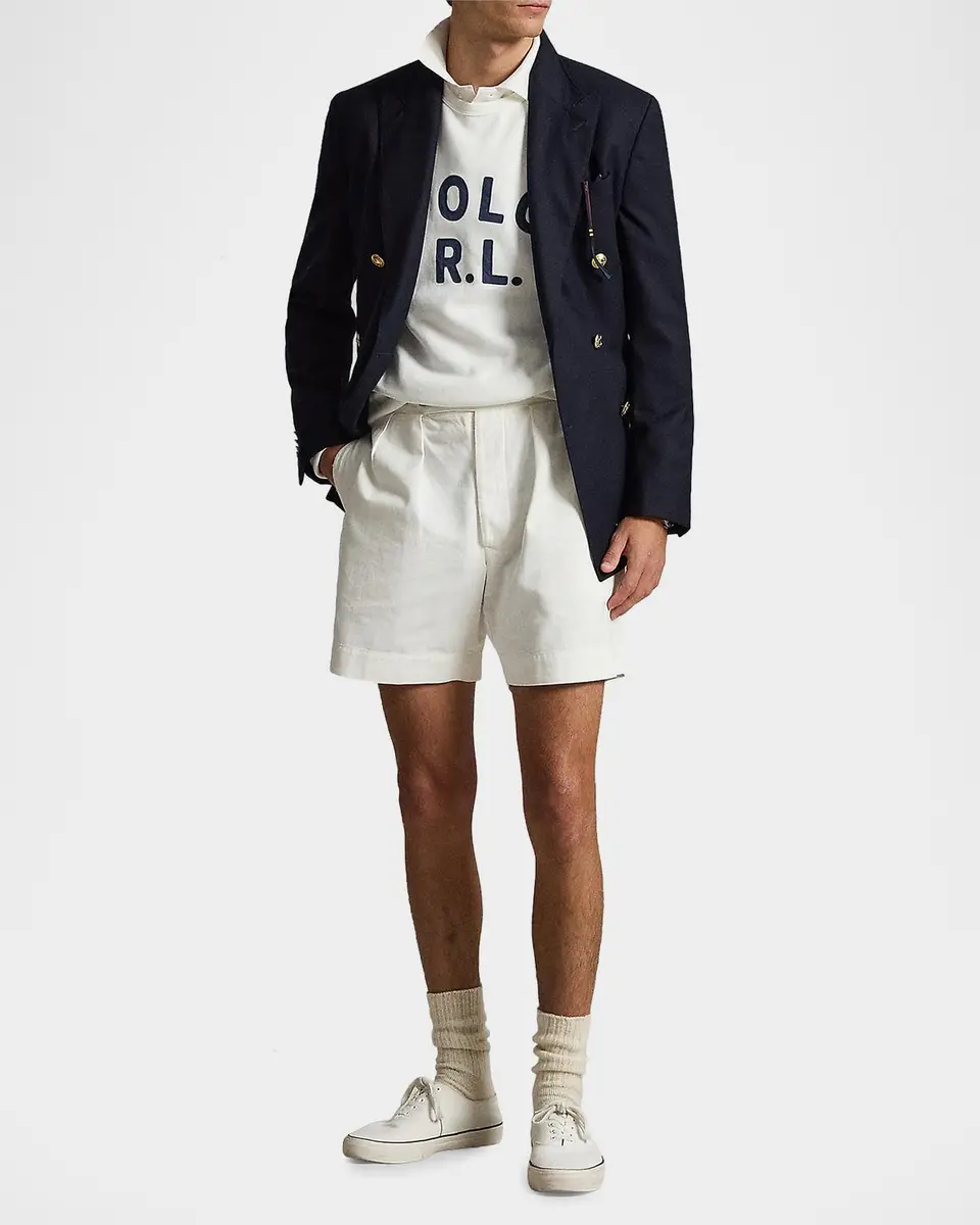 Polo Ralph Lauren Men's Logo Cotton-Blend Crewneck Sweatshirt | Thumbnail 2