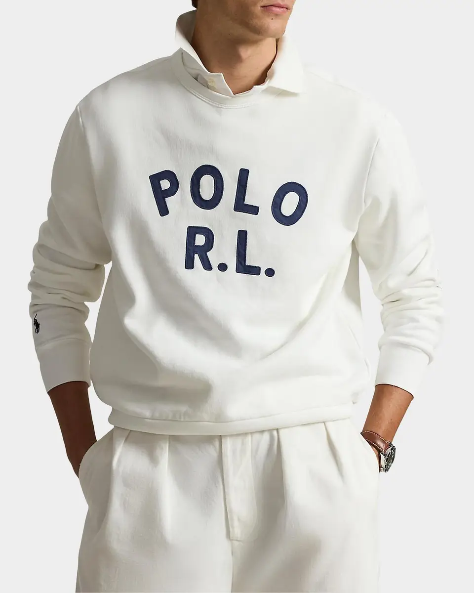 Polo Ralph Lauren Men's Logo Cotton-Blend Crewneck Sweatshirt | Thumbnail 5