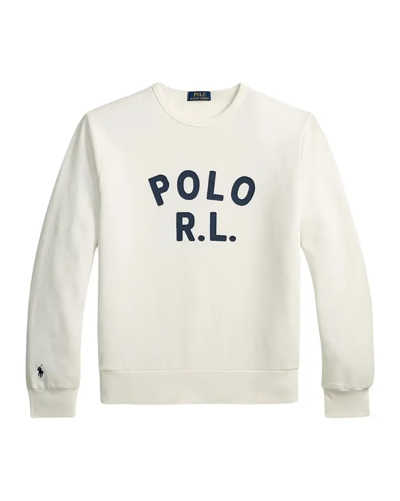 Men's Logo Cotton-Blend Crewneck Sweatshirt Men's Logo Cotton-Blend Crewneck Sweatshirt