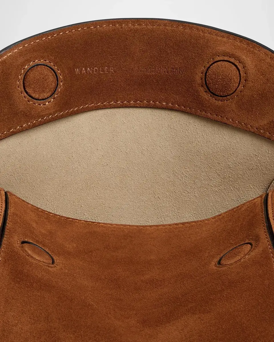 Wandler Penelope Slouch Suede Shoulder Bag | Thumbnail 3 Wandler Penelope Slouch Suede Shoulder Bag | Thumbnail 3