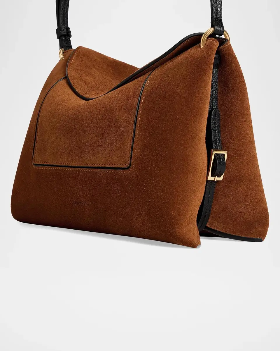Wandler Penelope Slouch Suede Shoulder Bag | Thumbnail 4 Wandler Penelope Slouch Suede Shoulder Bag | Thumbnail 4