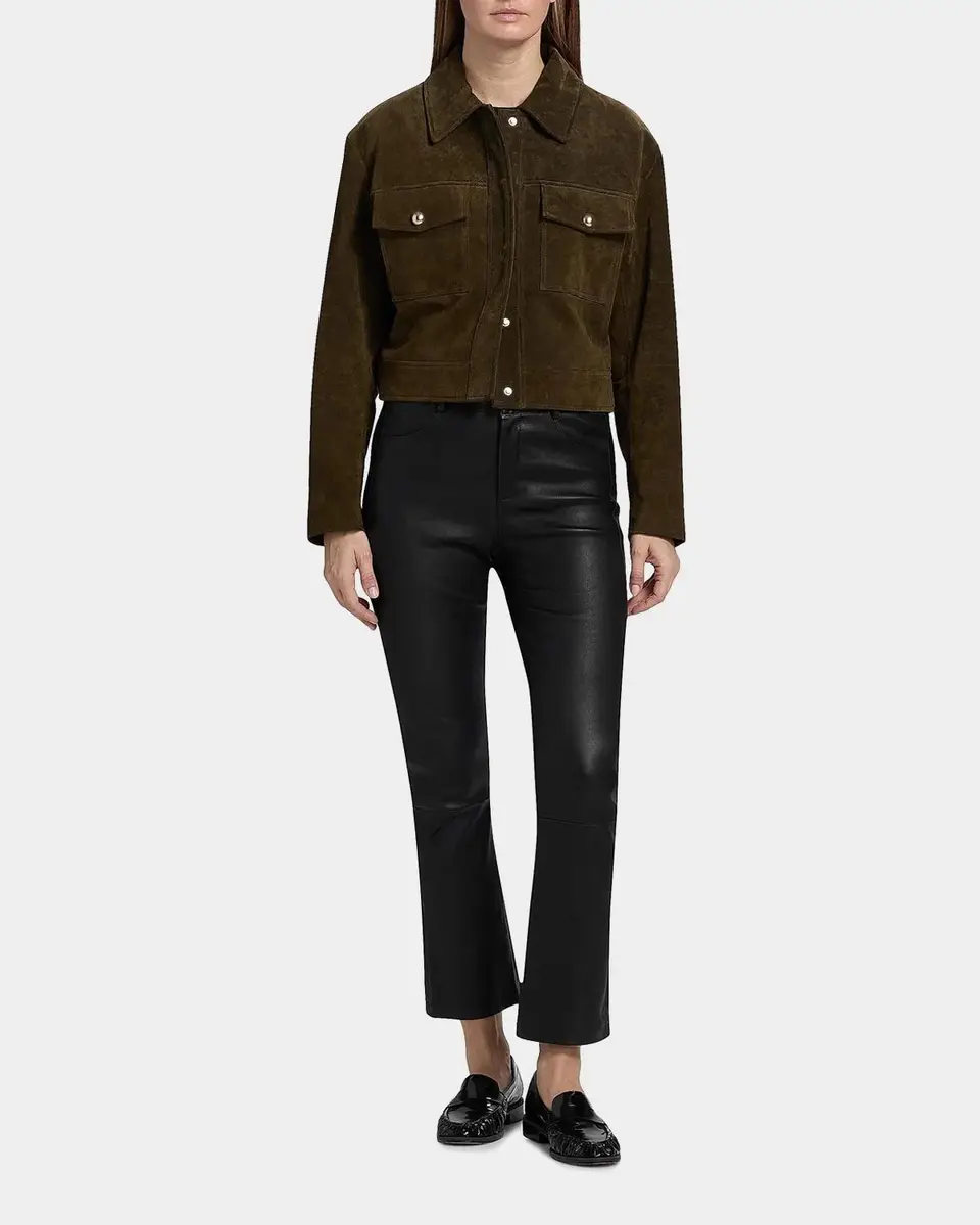 LAMARQUE Faris Leather Flare Pants | Thumbnail 2 LAMARQUE Faris Leather Flare Pants | Thumbnail 2