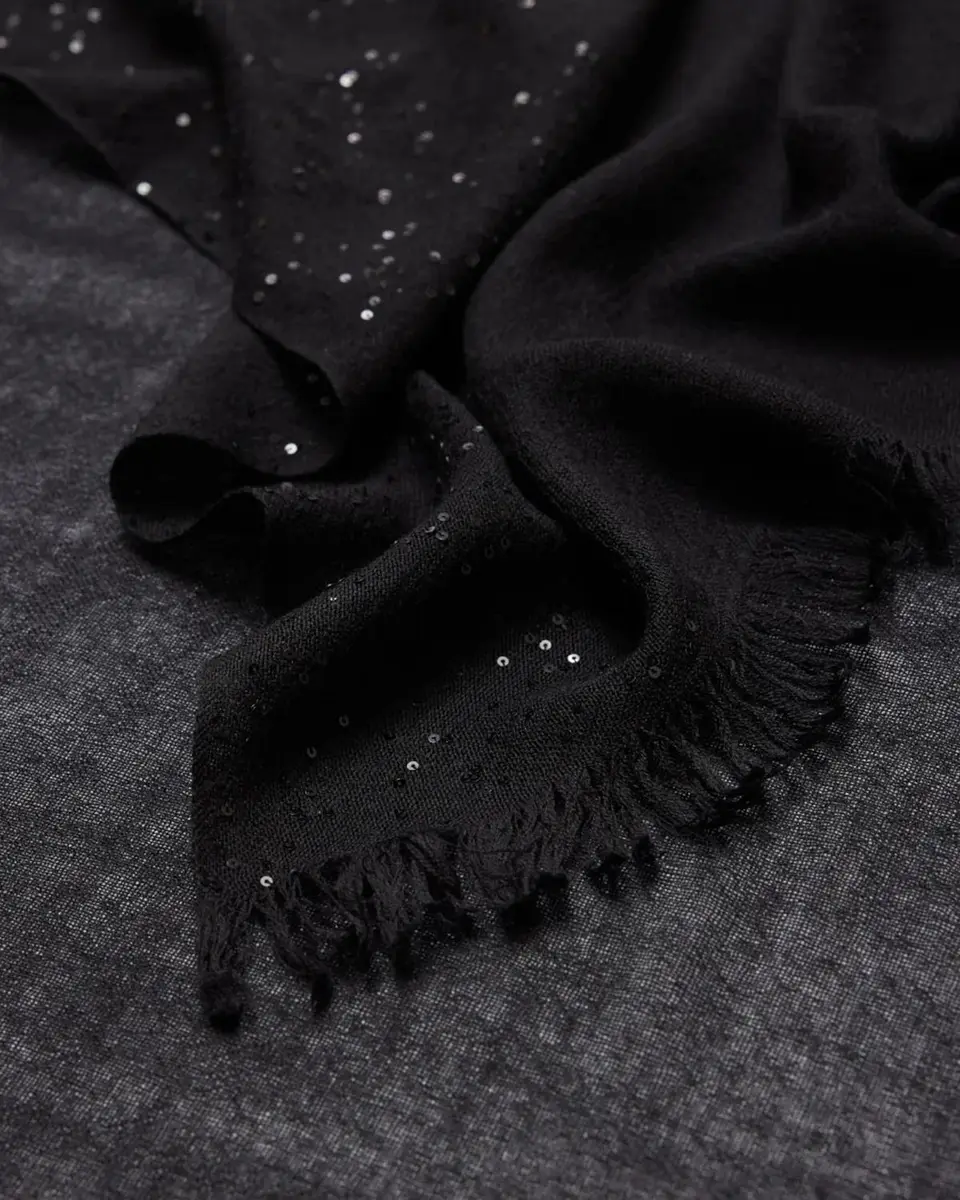 FALIERO SARTI New Dalila Virgin Wool and Silk Blend Stole | Thumbnail 2