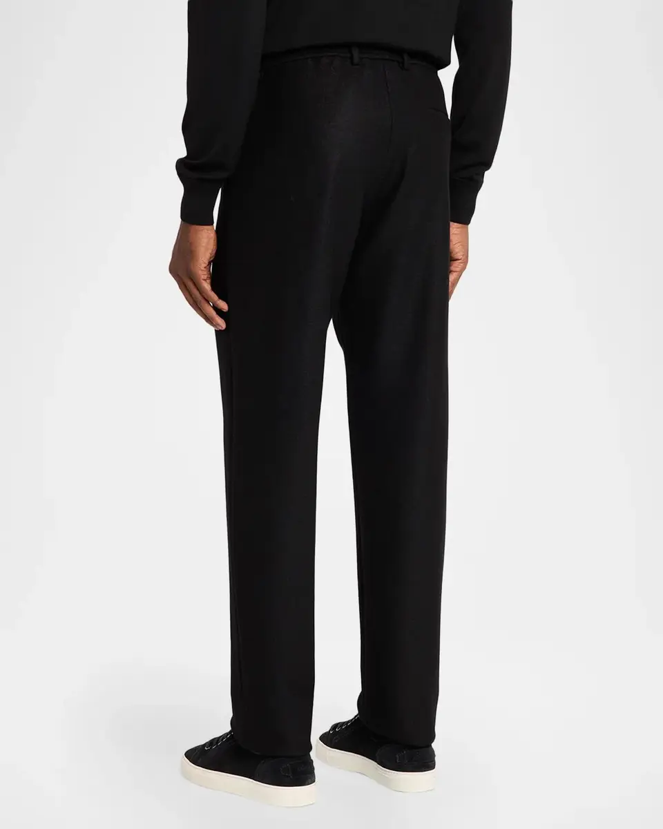 Emporio Armani Men's Virgin Wool Trousers | Thumbnail 3 Emporio Armani Men's Virgin Wool Trousers | Thumbnail 3
