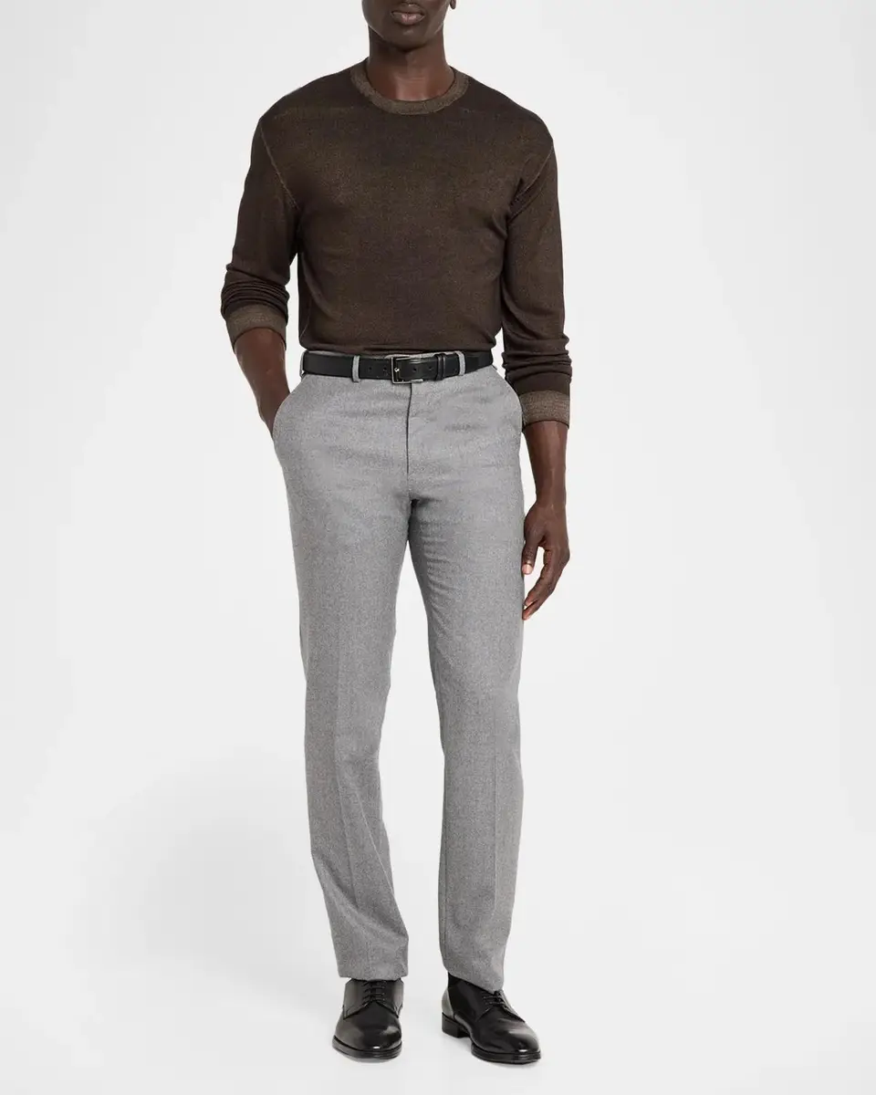 Emporio Armani Men's Virgin Wool Sweater | Thumbnail 2 Emporio Armani Men's Virgin Wool Sweater | Thumbnail 2