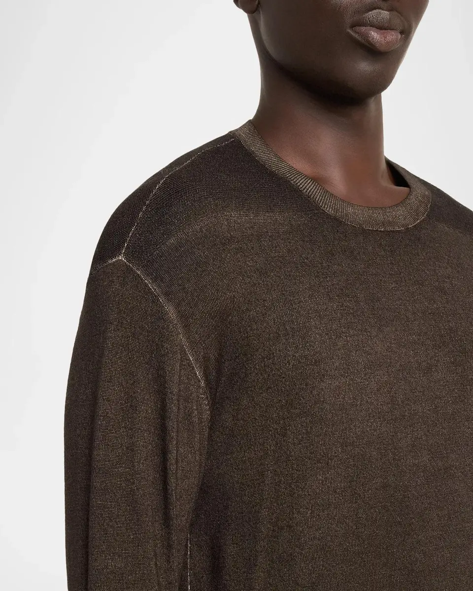 Emporio Armani Men's Virgin Wool Sweater | Thumbnail 5 Emporio Armani Men's Virgin Wool Sweater | Thumbnail 5