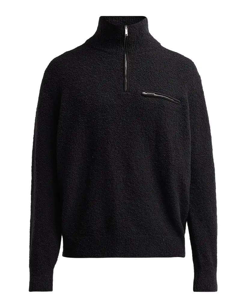 Men's Donover Boucle Quarter-Zip Sweater Men's Donover Boucle Quarter-Zip Sweater