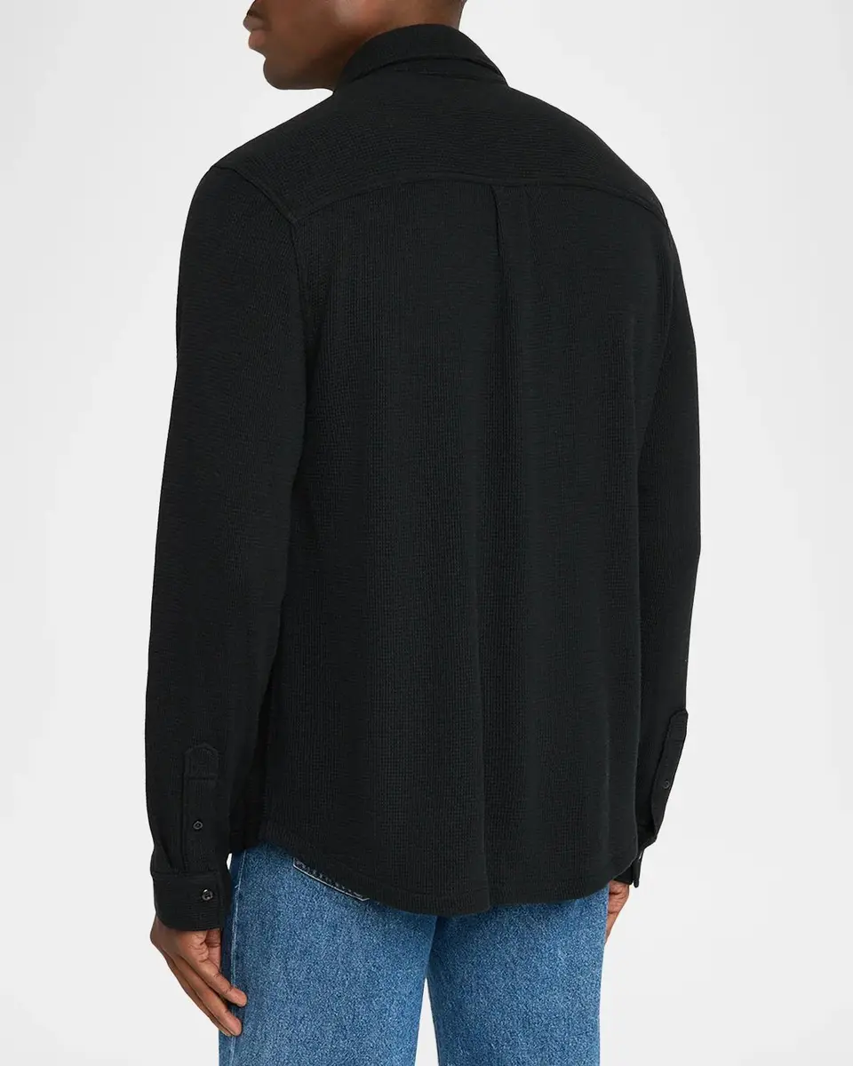 PAIGE Men's Hollander Cotton Shirt | Thumbnail 3 PAIGE Men's Hollander Cotton Shirt | Thumbnail 3