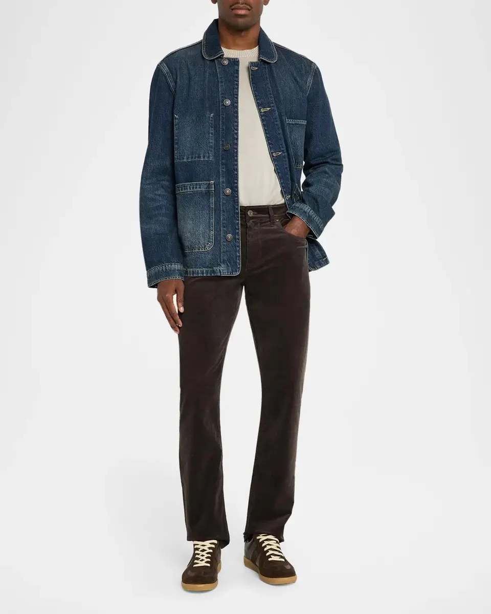 PAIGE Men's Federal Croduroy Straight-Leg Pants | Thumbnail 2 PAIGE Men's Federal Croduroy Straight-Leg Pants | Thumbnail 2