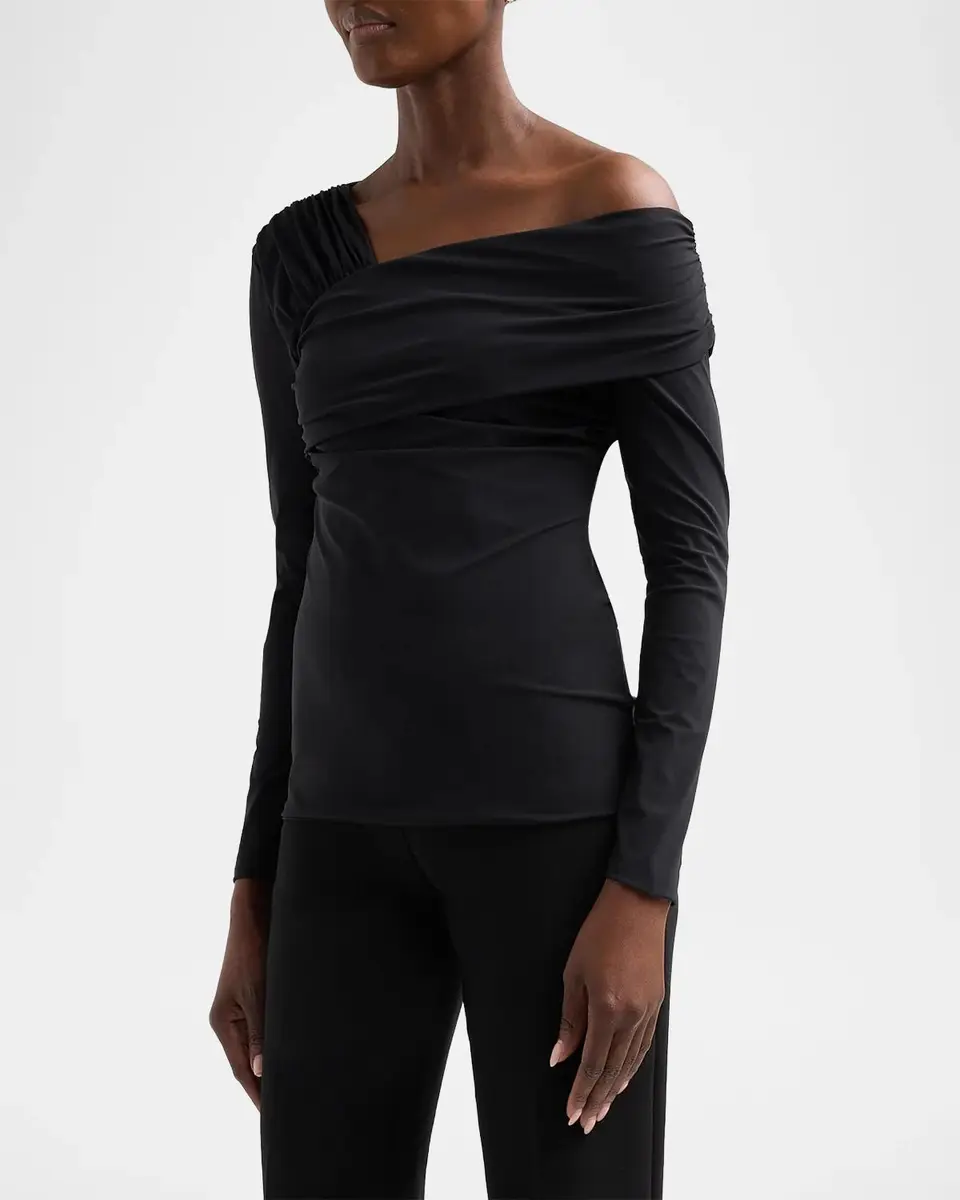 Chiara Boni La Petite Robe Addey Off-The-Shoulder Top | Thumbnail 5 Chiara Boni La Petite Robe Addey Off-The-Shoulder Top | Thumbnail 5