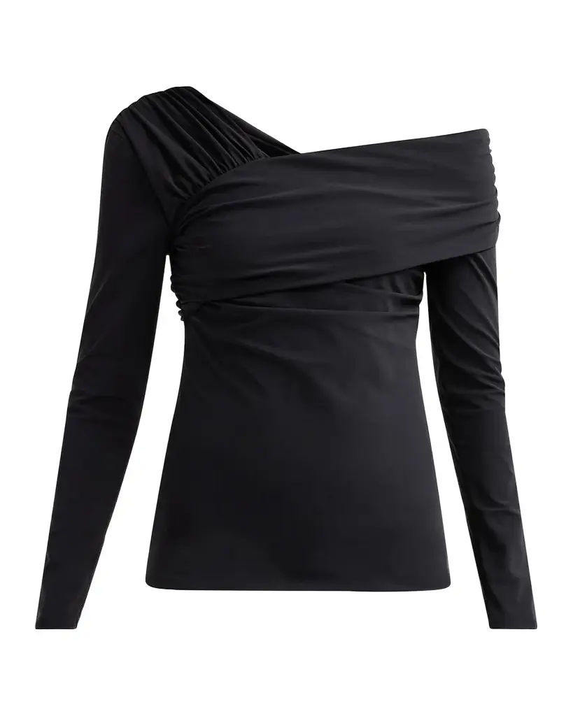 Chiara Boni La Petite Robe Addey Off-The-Shoulder Top