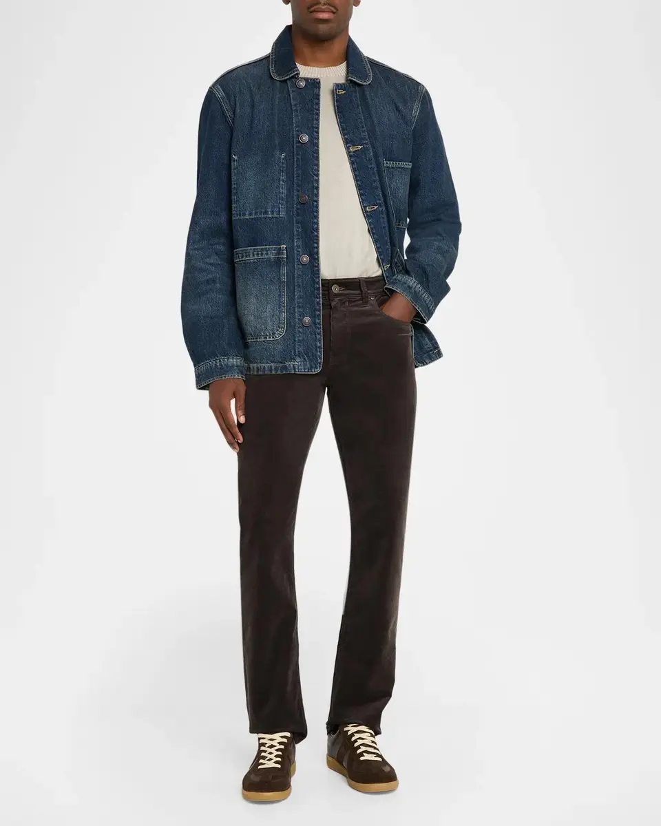 PAIGE Men's Trevino Denim Chore Jacket | Thumbnail 2 PAIGE Men's Trevino Denim Chore Jacket | Thumbnail 2
