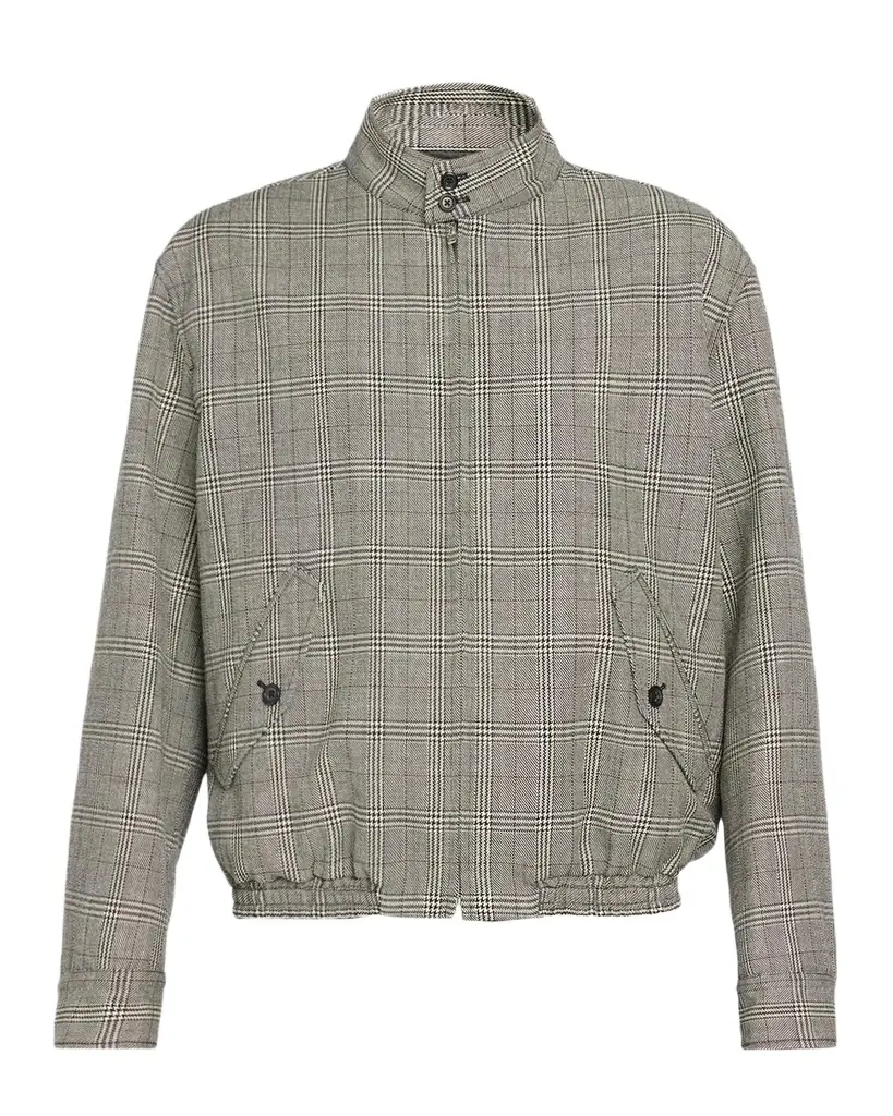 Marni Men's Plaid Virgin Wool Jacket