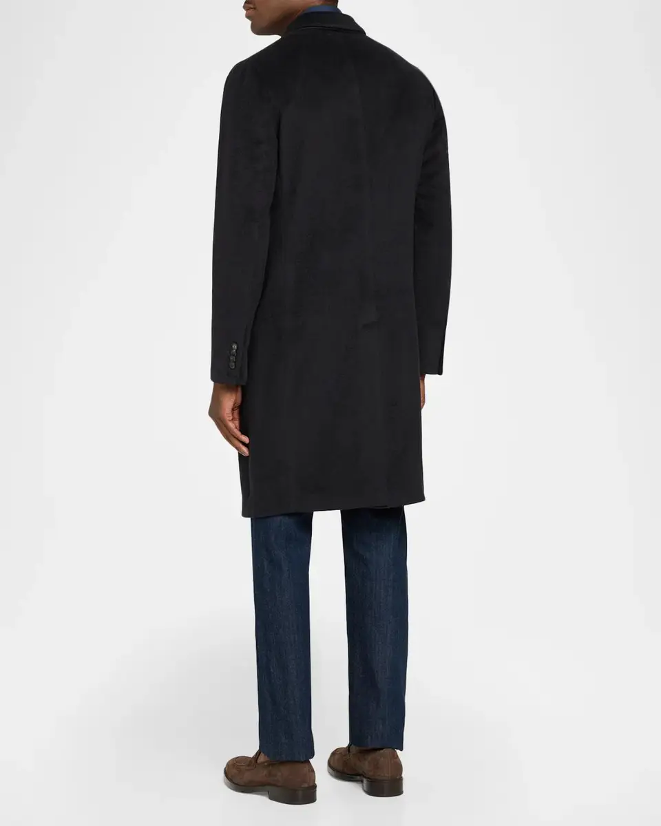 Boglioli Men's Cashmere-Blend Coat | Thumbnail 3 Boglioli Men's Cashmere-Blend Coat | Thumbnail 3