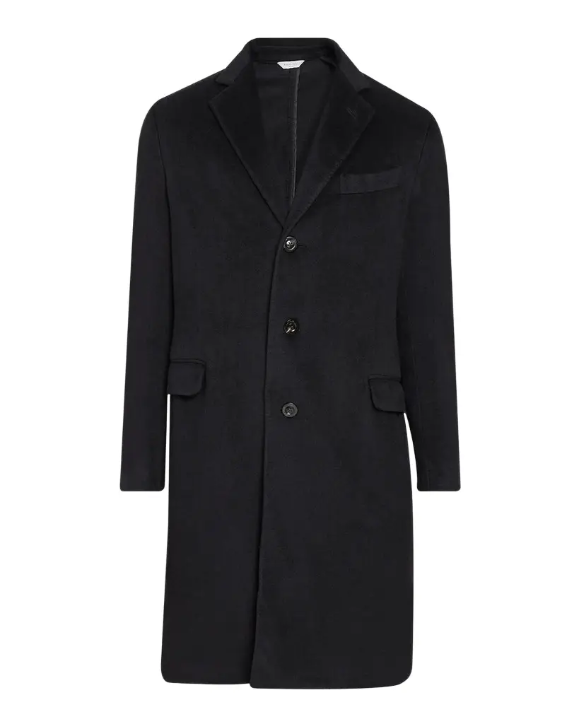 Boglioli Men's Cashmere-Blend Coat