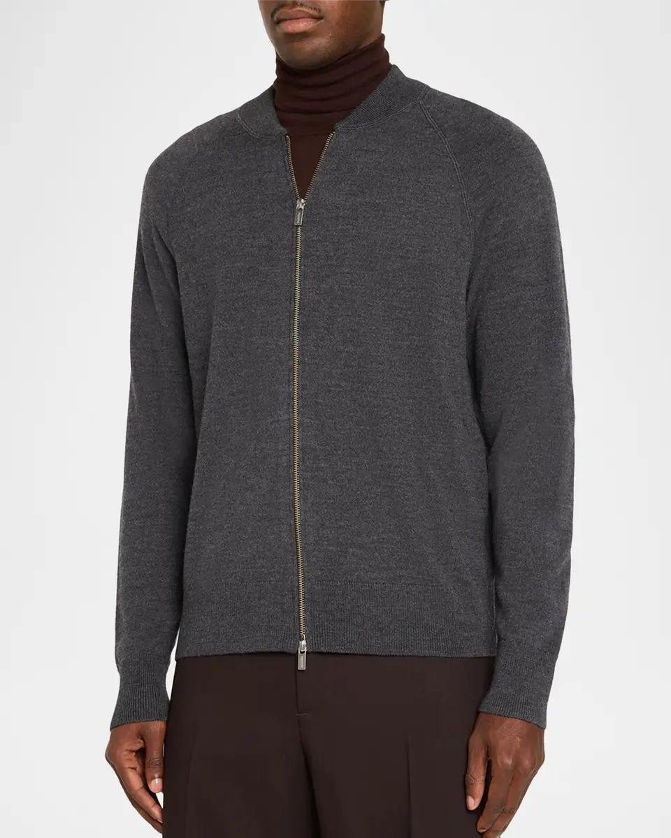 Barena Men's Raglan-Sleeve Wool Jacket | Thumbnail 4 Barena Men's Raglan-Sleeve Wool Jacket | Thumbnail 4