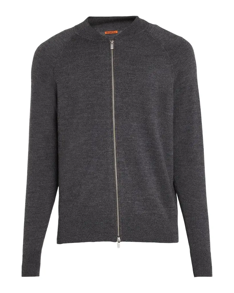 Barena Men's Raglan-Sleeve Wool Jacket