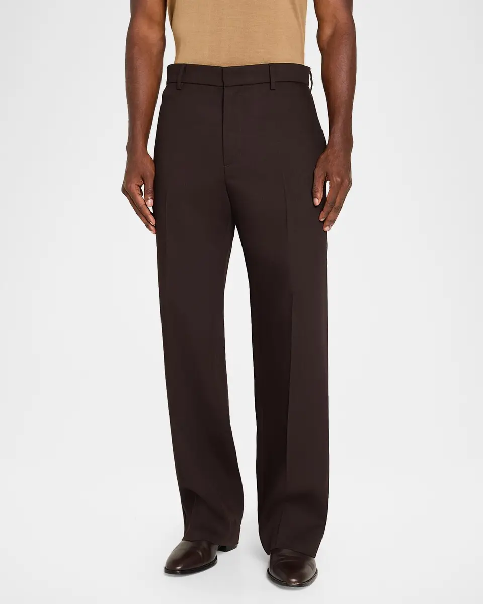 Barena Men's Delfo Ligio Virgin Wool Wide-Leg Pants | Thumbnail 4 Barena Men's Delfo Ligio Virgin Wool Wide-Leg Pants | Thumbnail 4