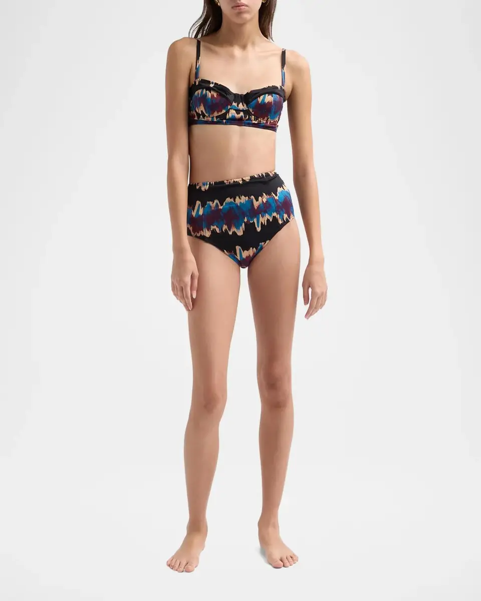Ulla Johnson Zahara High-Waist Bikini Bottoms | Thumbnail 2