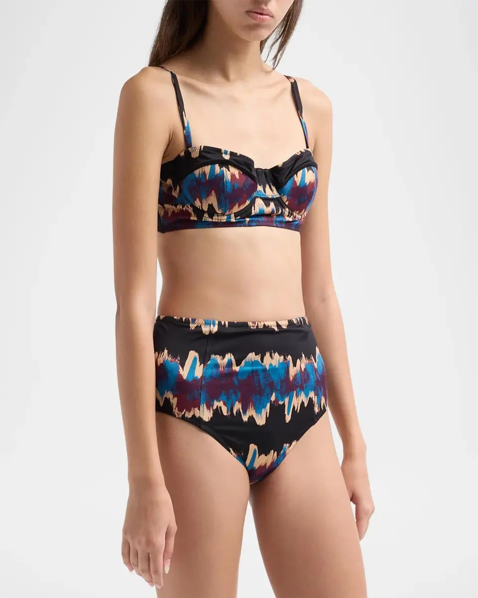 Ulla Johnson Zahara High-Waist Bikini Bottoms | Thumbnail 4