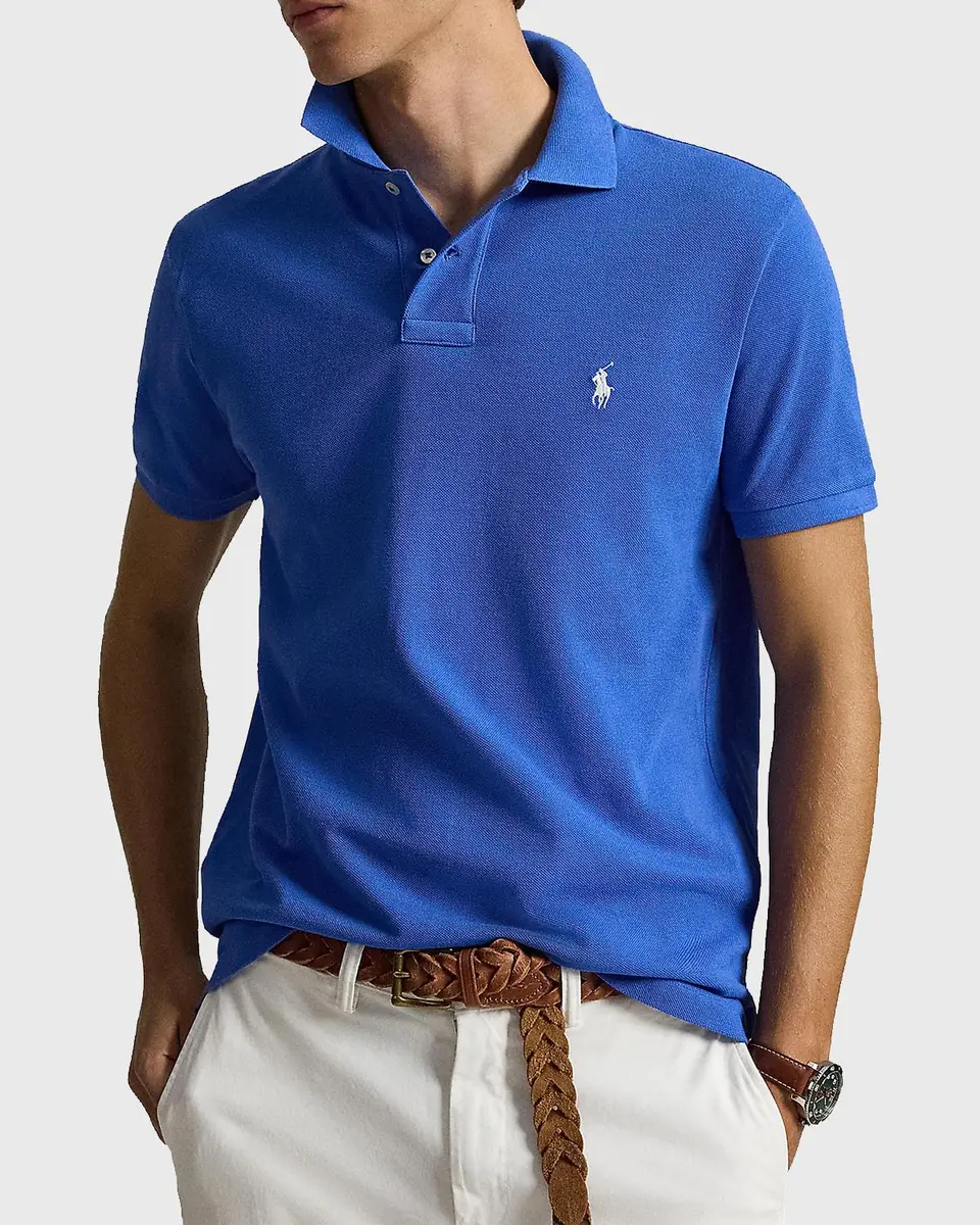 Polo Ralph Lauren Men's The Iconic Mesh Polo Shirt | Thumbnail 6 Polo Ralph Lauren Men's The Iconic Mesh Polo Shirt | Thumbnail 6