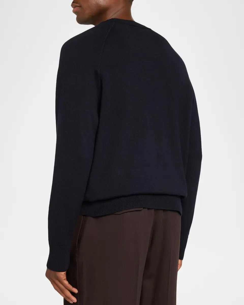 Barena Men's Giego Merino Wool Raglan Sleeve Sweater | Thumbnail 3 Barena Men's Giego Merino Wool Raglan Sleeve Sweater | Thumbnail 3