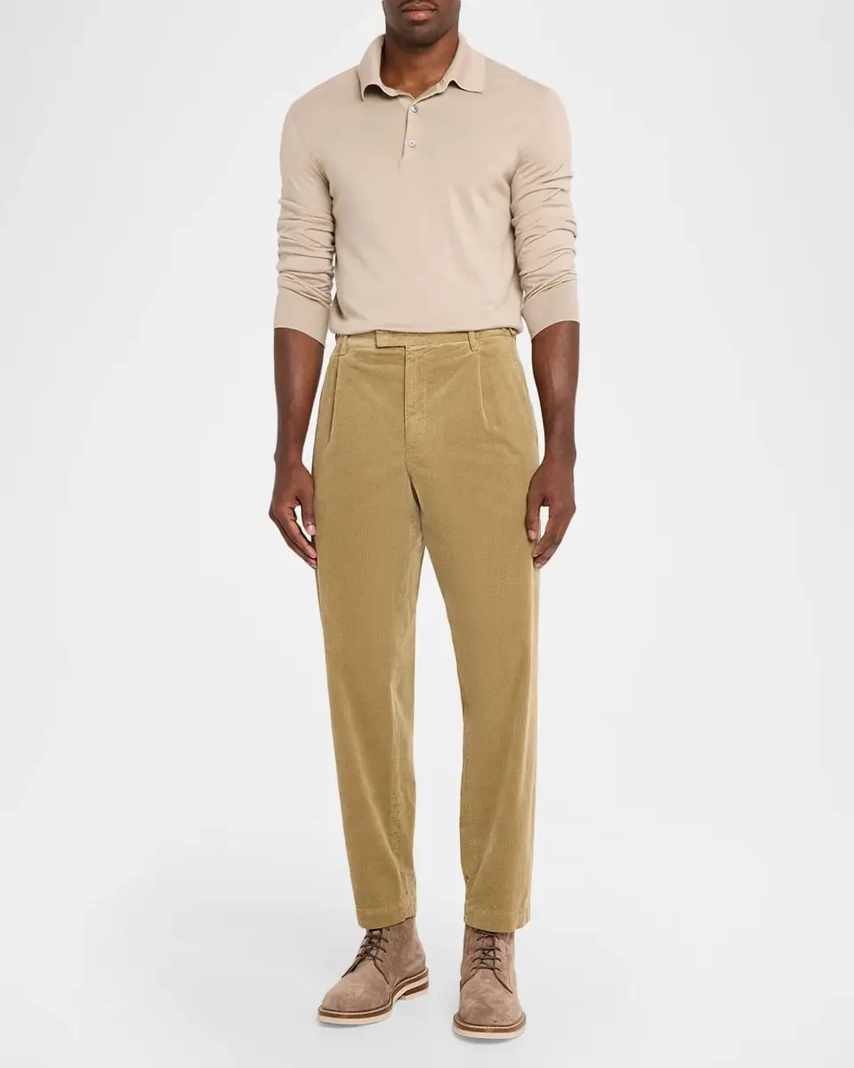 Barena Men's Masco Corduroy Cotton Pants | Thumbnail 2 Barena Men's Masco Corduroy Cotton Pants | Thumbnail 2