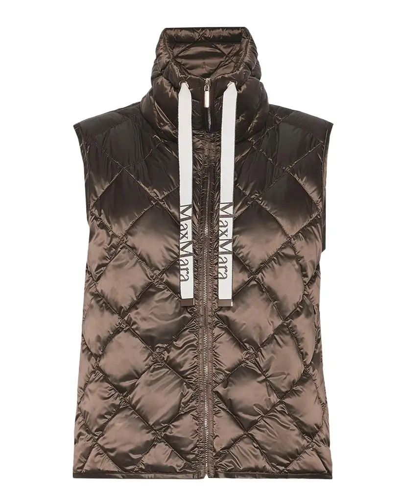Quilted Turtleneck Gilet Quilted Turtleneck Gilet