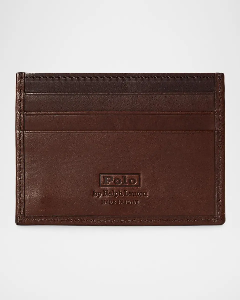 Polo Ralph Lauren Men's Orice Vachetta Leather Card Case | Thumbnail 2