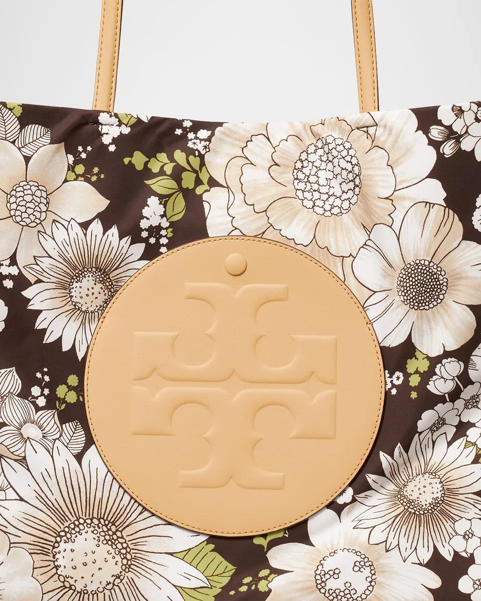 Tory Burch Ella Floral-Print Tote Bag | Thumbnail 4 Tory Burch Ella Floral-Print Tote Bag | Thumbnail 4