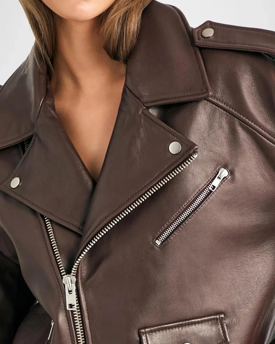 SEROYA Camden Leather Jacket | Thumbnail 5 SEROYA Camden Leather Jacket | Thumbnail 5