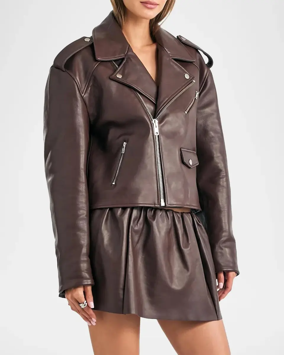 SEROYA Camden Leather Jacket | Thumbnail 6 SEROYA Camden Leather Jacket | Thumbnail 6