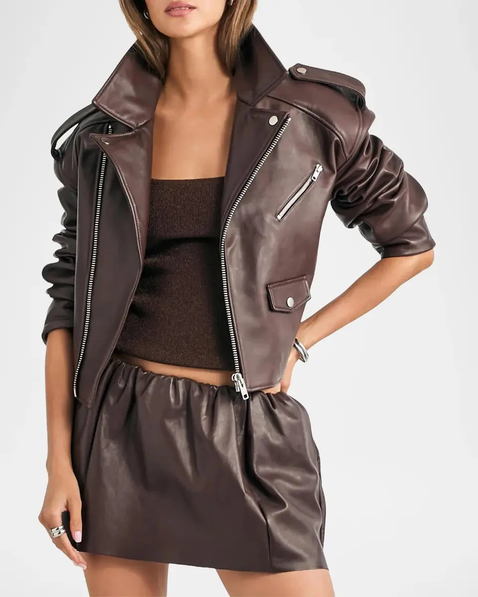 SEROYA Camden Leather Jacket | Thumbnail 7 SEROYA Camden Leather Jacket | Thumbnail 7