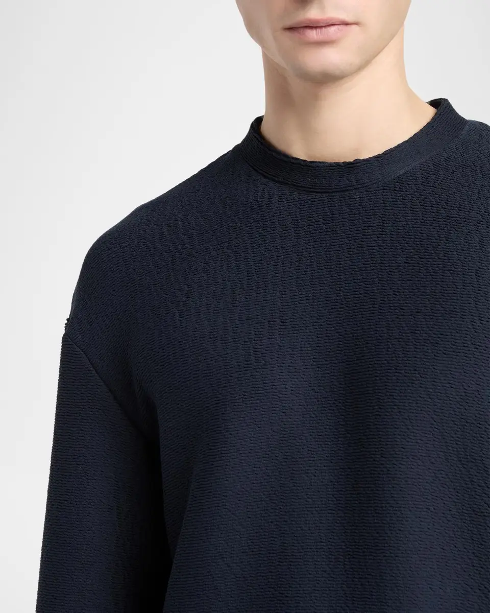 Giorgio Armani Men's Drop Shoulder Sweatshirt | Thumbnail 5 Giorgio Armani Men's Drop Shoulder Sweatshirt | Thumbnail 5