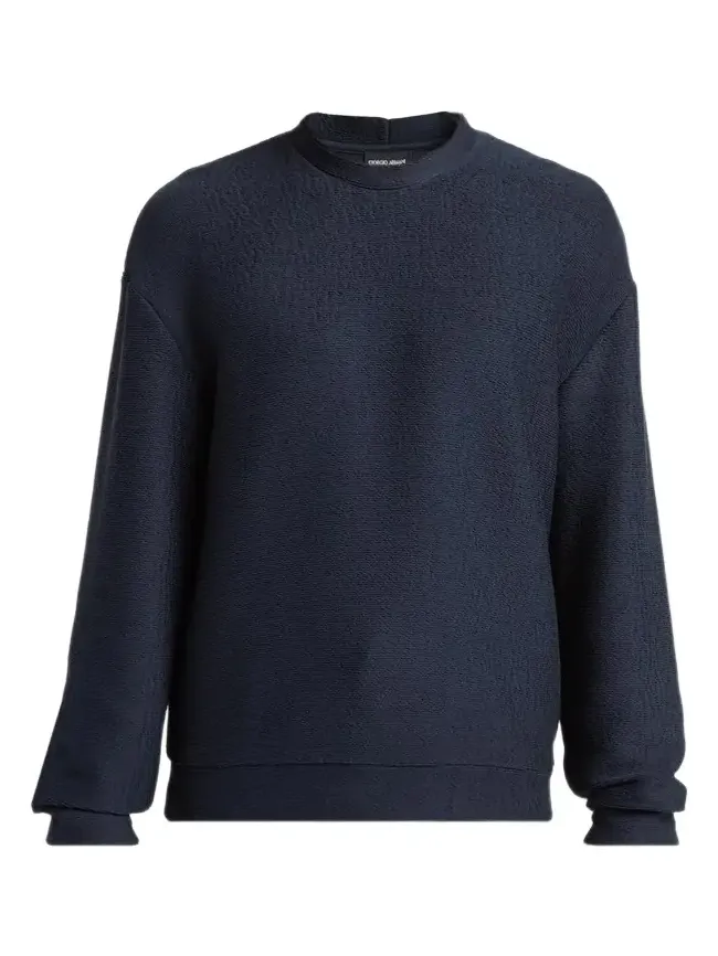 Giorgio Armani Men's Drop Shoulder Sweatshirt