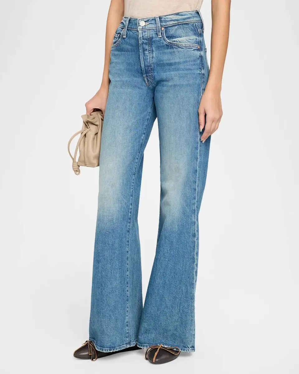Mother The Runaway Wide-Leg Jeans | Thumbnail 4 Mother The Runaway Wide-Leg Jeans | Thumbnail 4