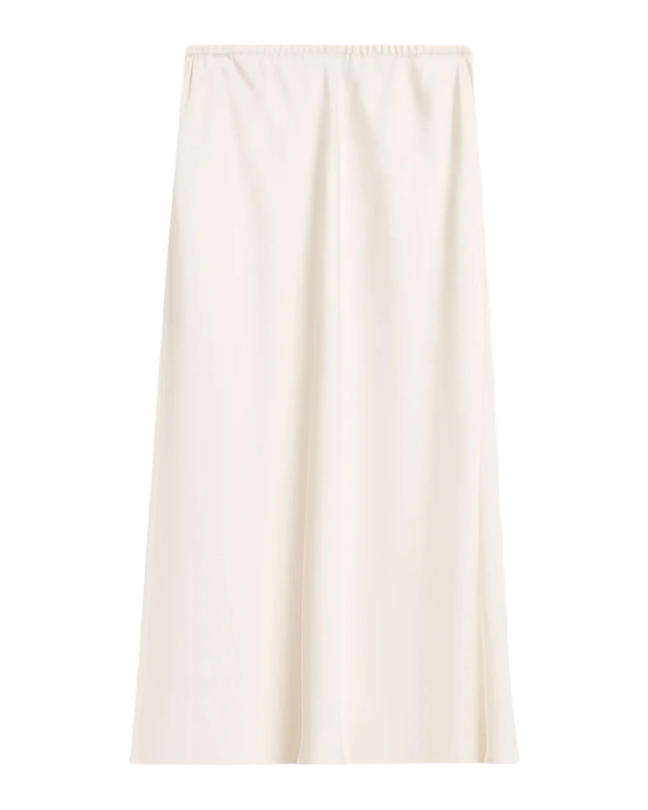 Pull-On Satin Slip Skirt