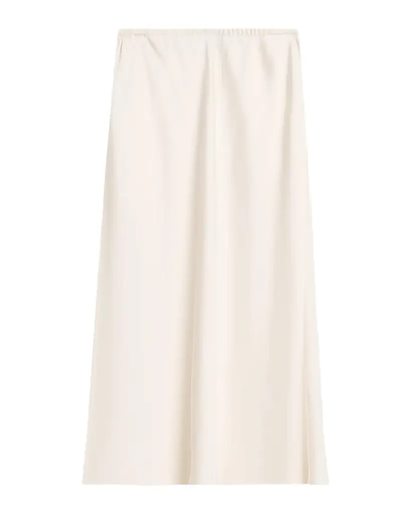 Vince Pull-On Satin Slip Skirt