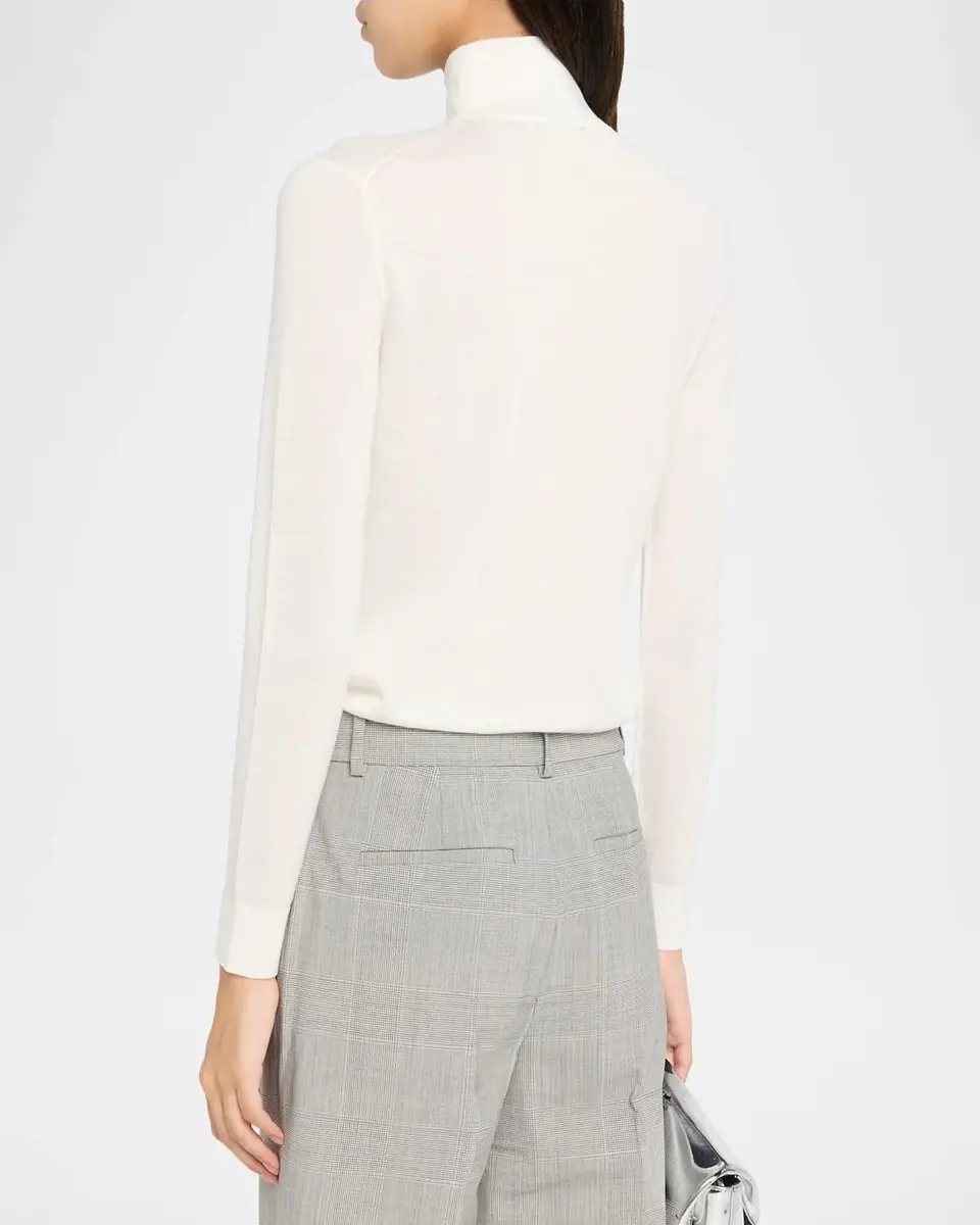 Theory Mockneck Merino Wool Sweater | Thumbnail 3