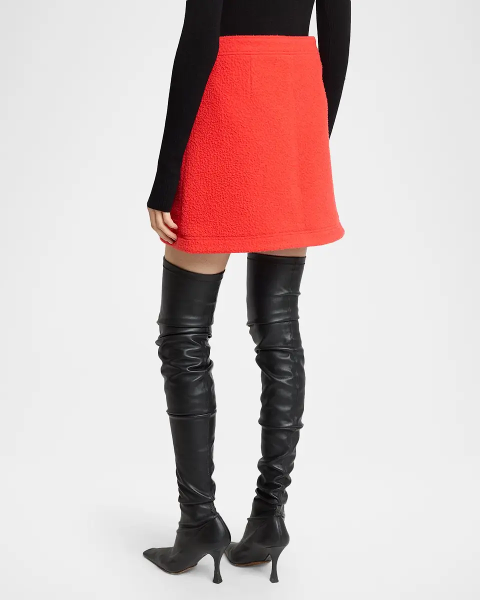 Proenza Schouler Clarice Textured Wool Mini Skirt | Thumbnail 3 Proenza Schouler Clarice Textured Wool Mini Skirt | Thumbnail 3